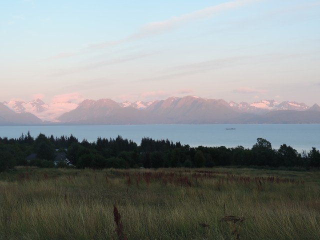 Glaciers in Homer, Alaska.