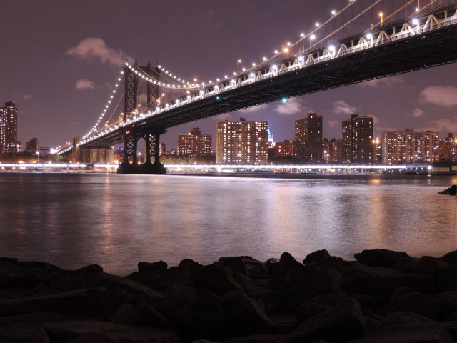 Manhattan Bridge.